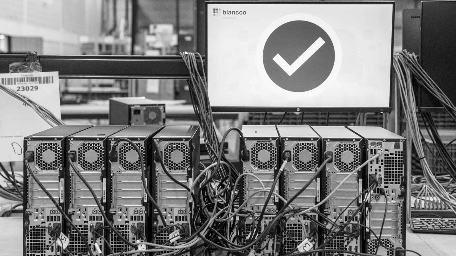 Desktop data verwijderd door Blancco